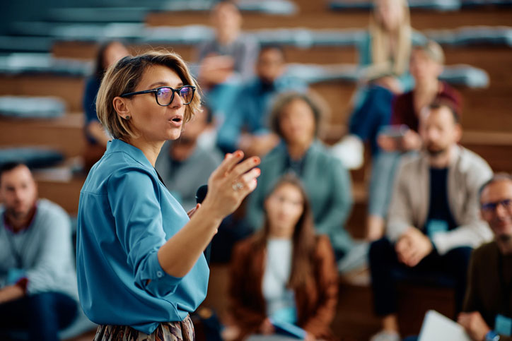 lecture in class